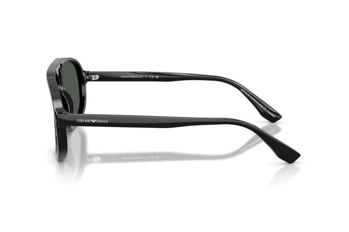 OCCHIALE DA SOLE UOMO | EMPORIO ARMANI EA 4263U - 501787 NERO LUCIDO - CALIBRO 57