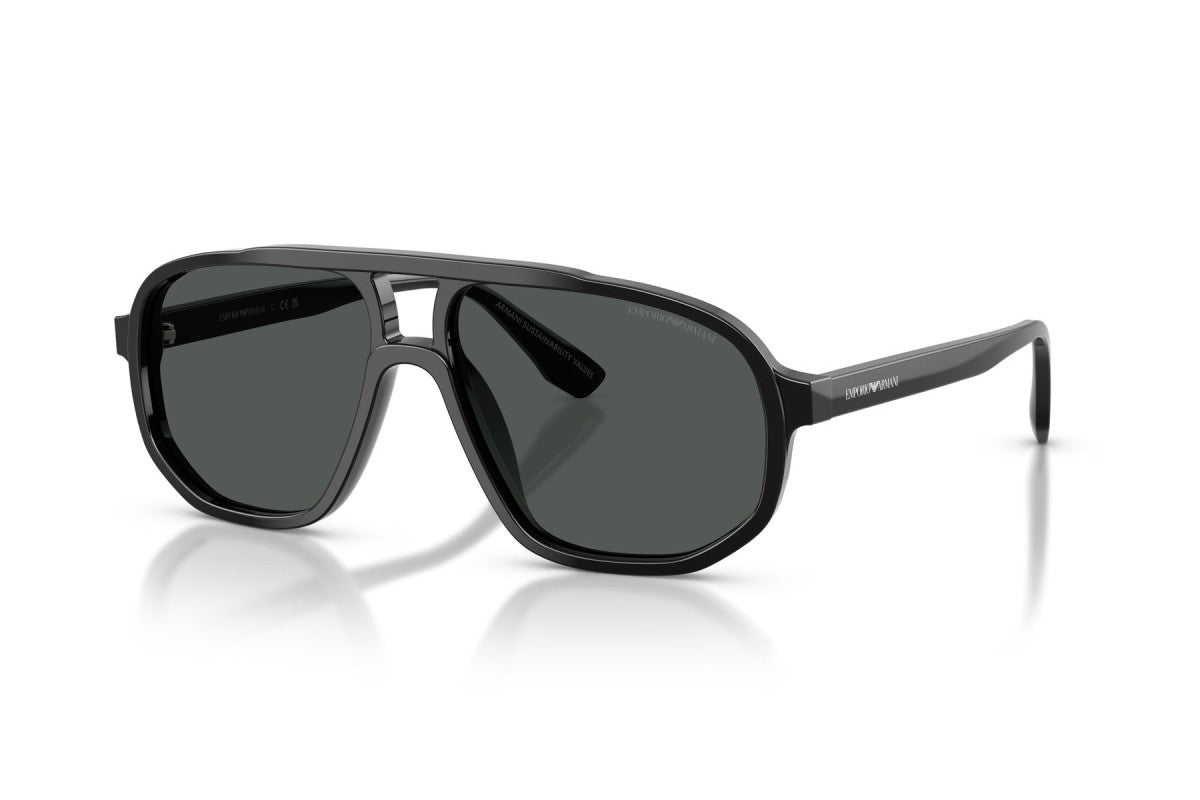 OCCHIALE DA SOLE UOMO | EMPORIO ARMANI EA 4263U - 501787 NERO LUCIDO - CALIBRO 57