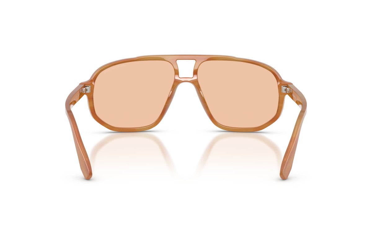 OCCHIALE DA SOLE UOMO | EMPORIO ARMANI EA 4263U - 632873 MARRONE CHIARO STRIATO - CALIBRO 57