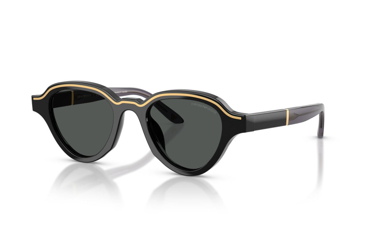 OCCHIALE DA SOLE UOMO | EMPORIO ARMANI EA 4264U - 501787 NERO LUCIDO - CALIBRO 47