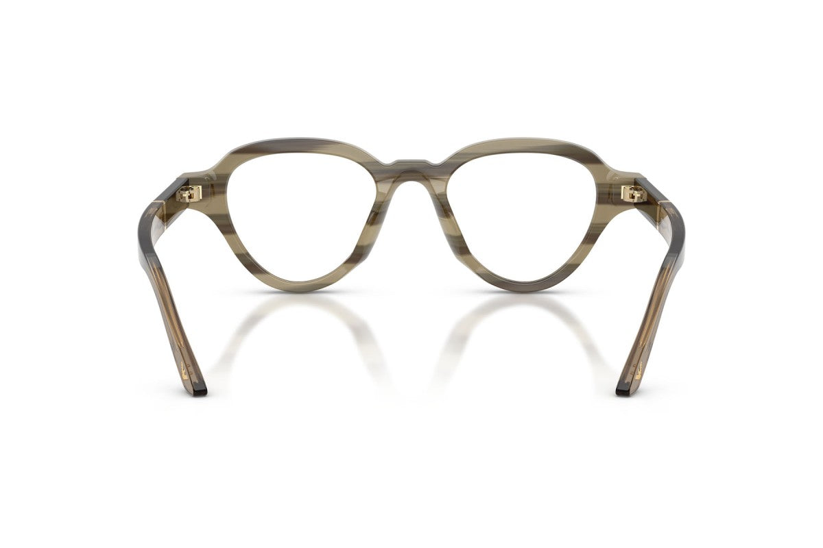 OCCHIALE DA SOLE UOMO | EMPORIO ARMANI EA 4264U - 63381W MARRONE SU BEIGE STRIATO - CALIBRO 47