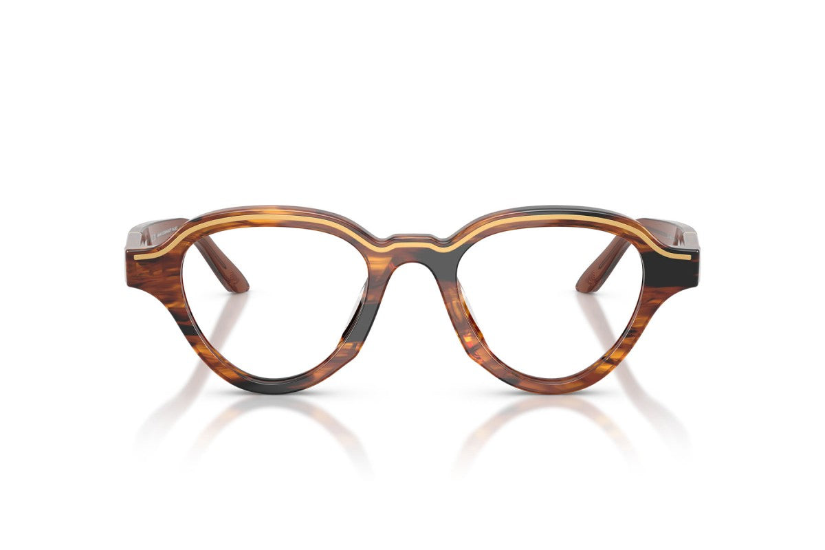 OCCHIALE DA SOLE UOMO | EMPORIO ARMANI EA 4264U - 63391W MARRONE SCURO STRIATO - CALIBRO 47