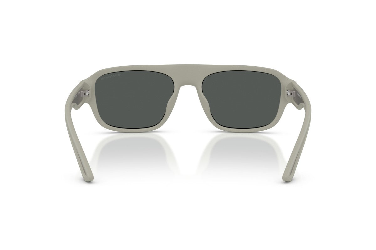 OCCHIALE DA SOLE UOMO | EMPORIO ARMANI EA 4266U - 636087 GRIGIO GOMMA - CALIBRO 55