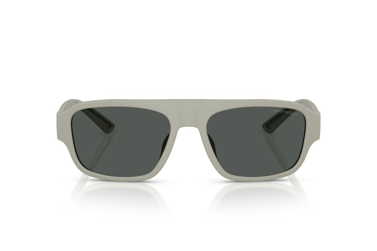 OCCHIALE DA SOLE UOMO | EMPORIO ARMANI EA 4266U - 636087 GRIGIO GOMMA - CALIBRO 55