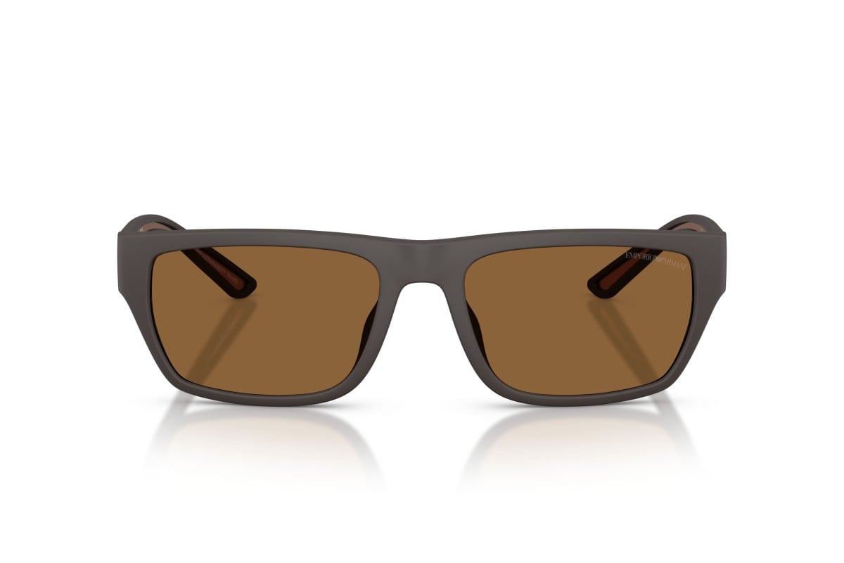 OCCHIALE DA SOLE UOMO | EMPORIO ARMANI EA 4267U - 618580 BLU OPACO GOMMATO - CALIBRO 57