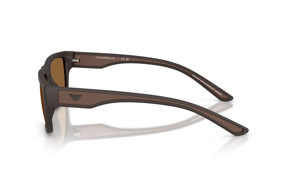OCCHIALE DA SOLE UOMO | EMPORIO ARMANI EA 4267U - 618580 BLU OPACO GOMMATO - CALIBRO 57