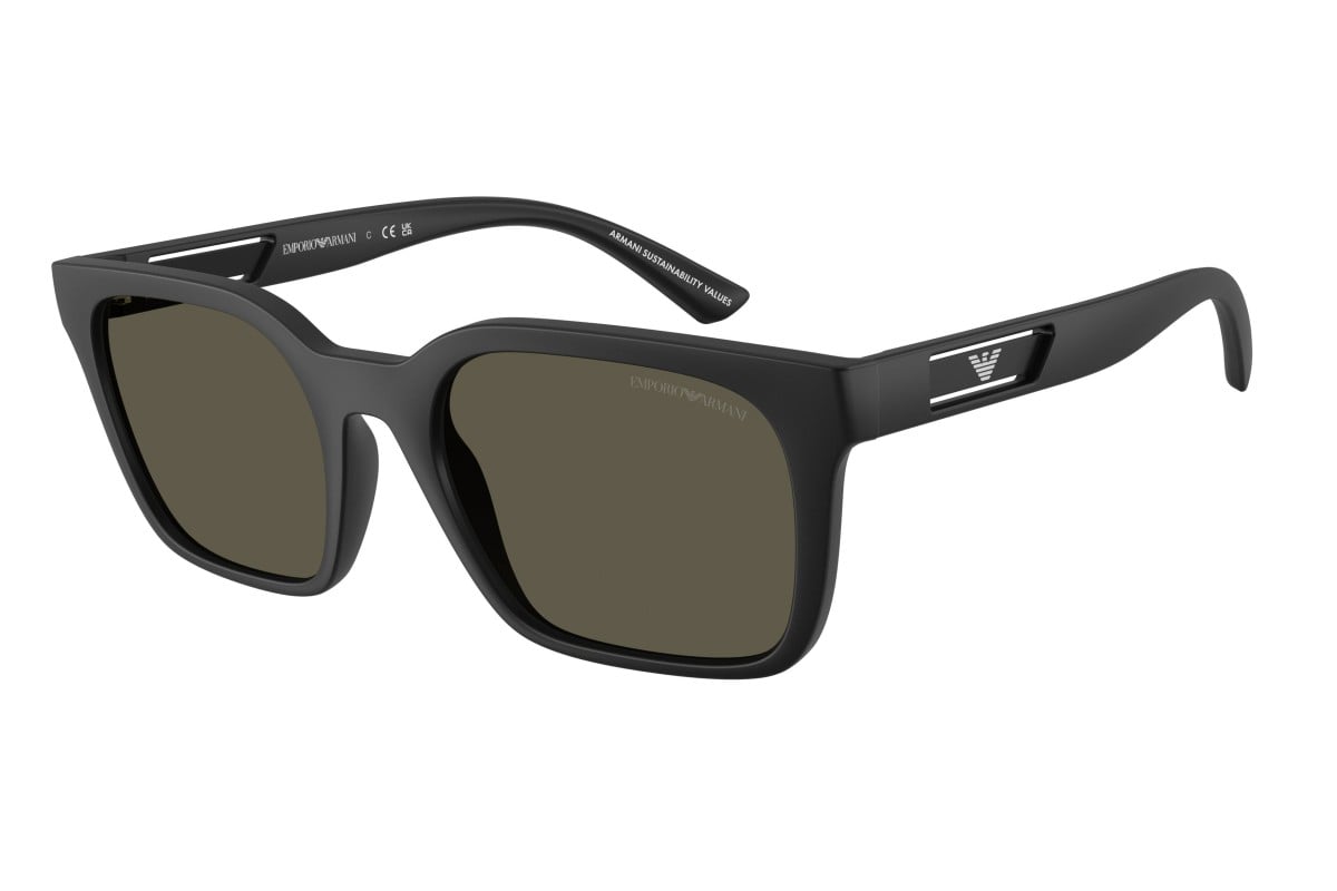 OCCHIALE DA SOLE UOMO | EMPORIO ARMANI EA 4269 - 637071 PETROLIO OPACO - CALIBRO 54