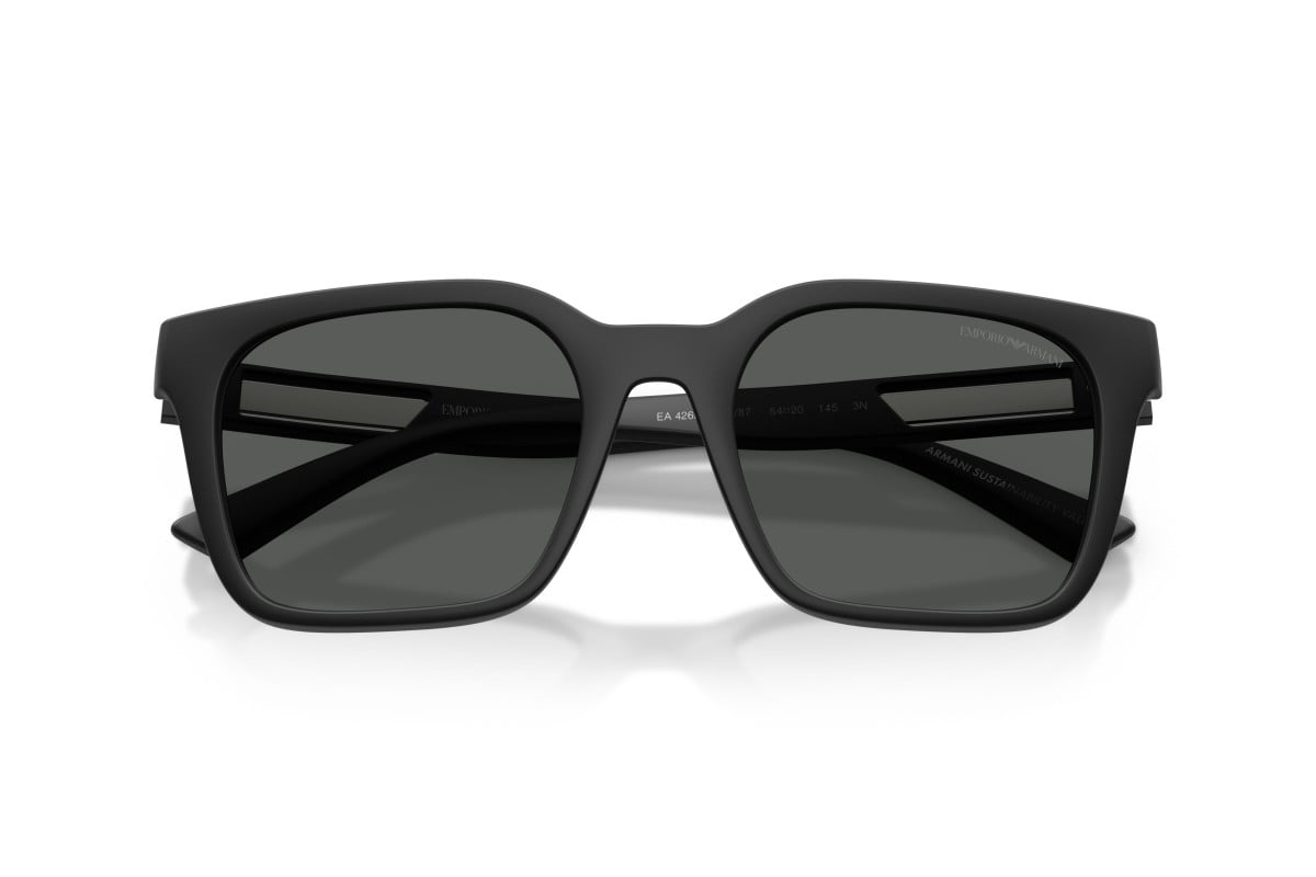 OCCHIALE DA SOLE UOMO | EMPORIO ARMANI EA 4269 - 500987 NERO OPACO - CALIBRO 54