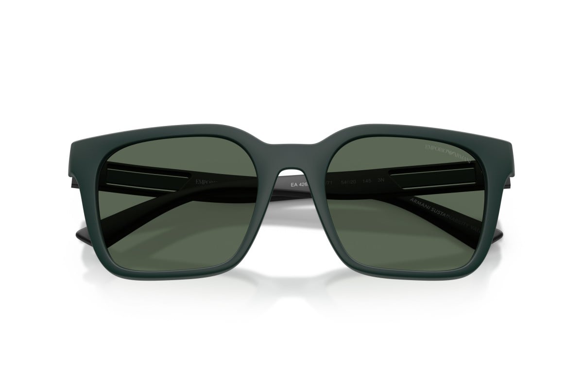 OCCHIALE DA SOLE UOMO | EMPORIO ARMANI EA 4269 - 637071 PETROLIO OPACO - CALIBRO 54