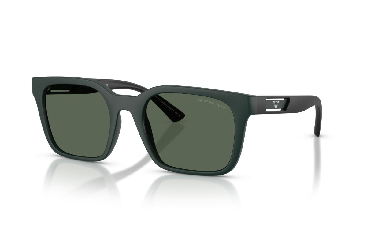 OCCHIALE DA SOLE UOMO | EMPORIO ARMANI EA 4269 - 637071 PETROLIO OPACO - CALIBRO 54