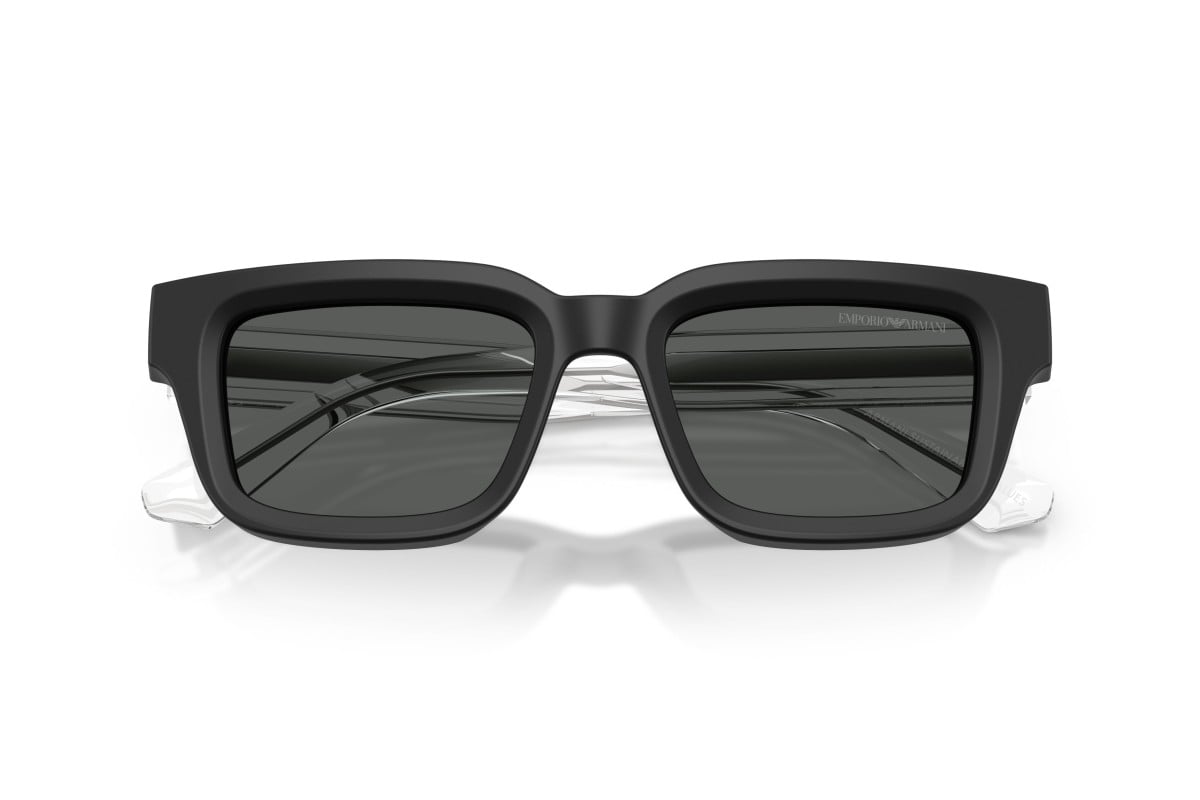 OCCHIALE DA SOLE UOMO | EMPORIO ARMANI EA 4270 - 500187 NERO OPACO - CALIBRO 51