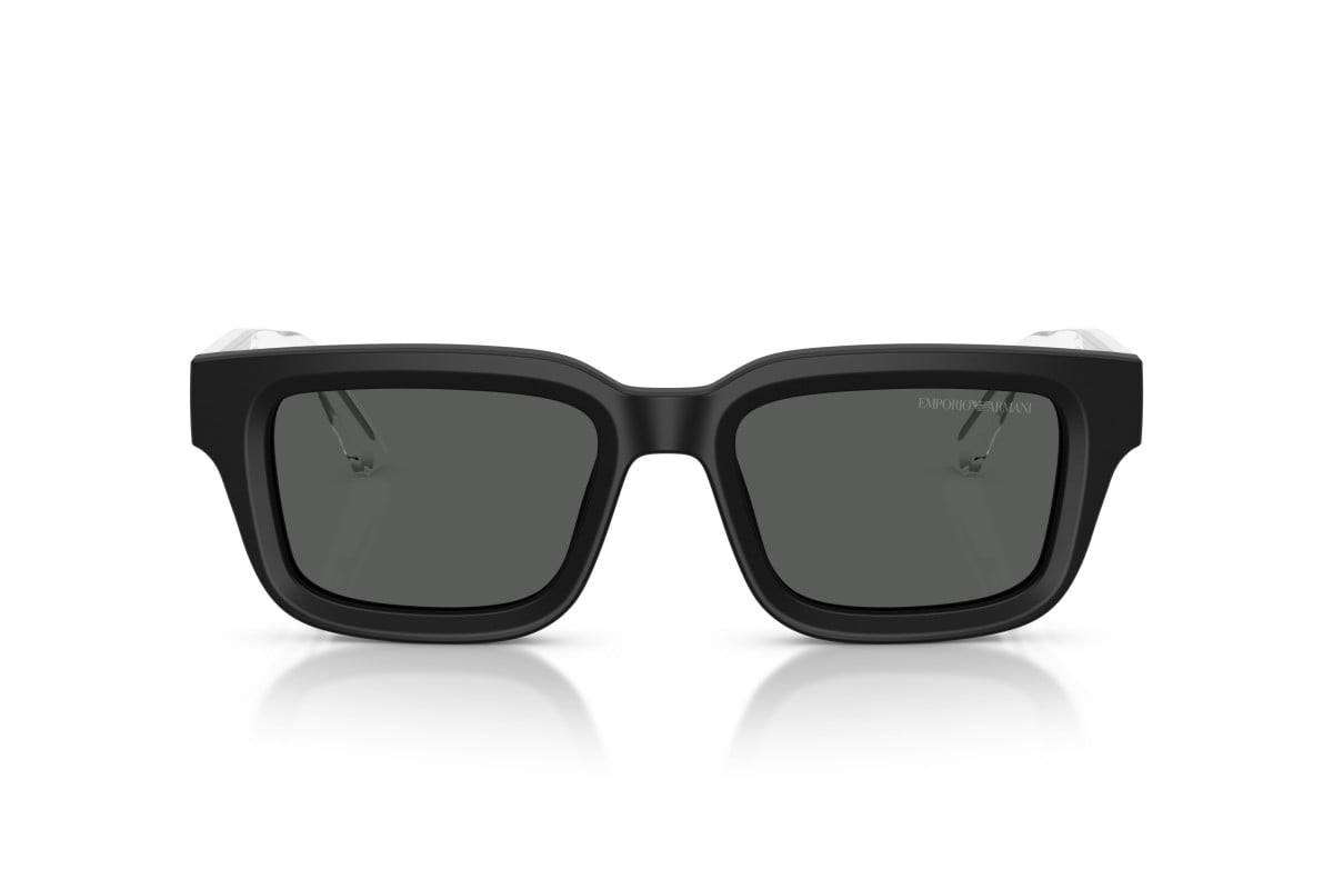 OCCHIALE DA SOLE UOMO | EMPORIO ARMANI EA 4270 - 500187 NERO OPACO - CALIBRO 51