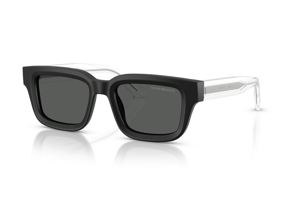 OCCHIALE DA SOLE UOMO | EMPORIO ARMANI EA 4270 - 500187 NERO OPACO - CALIBRO 51