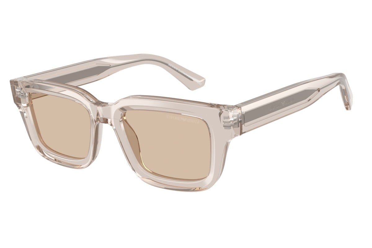 OCCHIALE DA SOLE UOMO | EMPORIO ARMANI EA 4270 - 636393 TUNDRA TRASPARENTE E LUCENTE - CALIBRO 51
