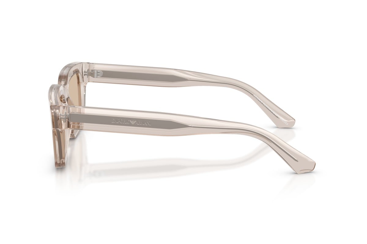 OCCHIALE DA SOLE UOMO | EMPORIO ARMANI EA 4270 - 636393 TUNDRA TRASPARENTE E LUCENTE - CALIBRO 51