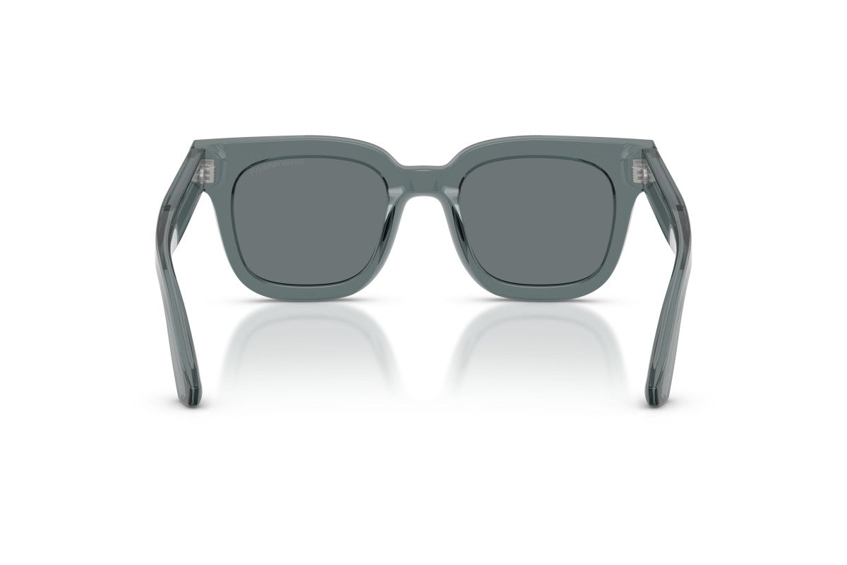 OCCHIALE DA SOLE DONNA | EMPORIO ARMANI EA 4271 - 636480 GRIGIO TRASPARENTE LUCIDO - CALIBRO 47