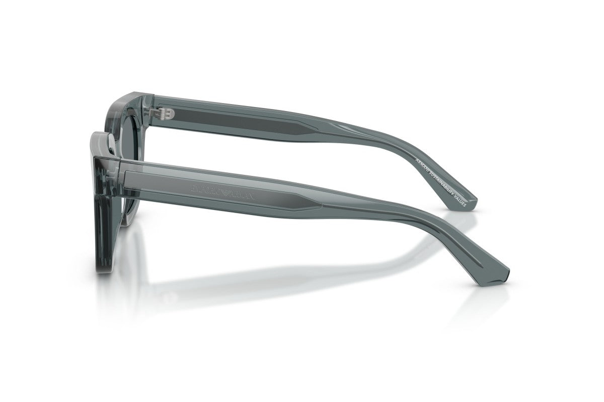 OCCHIALE DA SOLE DONNA | EMPORIO ARMANI EA 4271 - 636480 GRIGIO TRASPARENTE LUCIDO - CALIBRO 47
