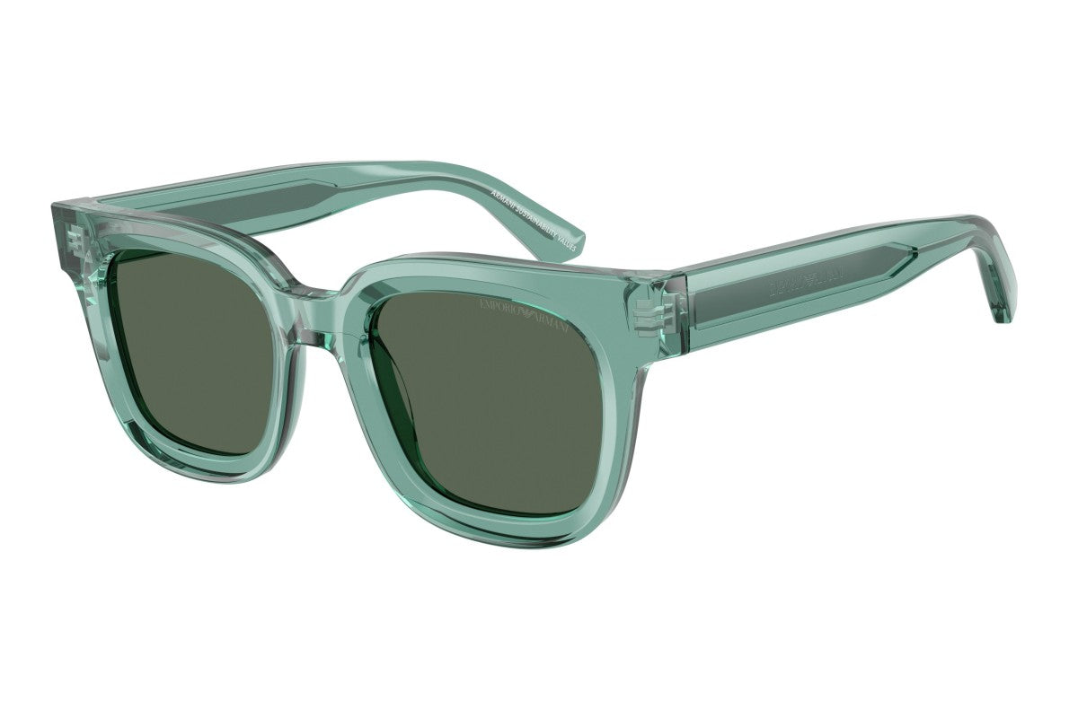 OCCHIALE DA SOLE DONNA | EMPORIO ARMANI EA 4271 - 636571 VERDE TRASPARENTE LUCIDO - CALIBRO 47