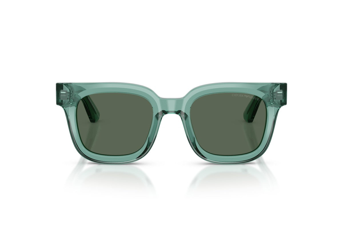OCCHIALE DA SOLE DONNA | EMPORIO ARMANI EA 4271 - 636571 VERDE TRASPARENTE LUCIDO - CALIBRO 47