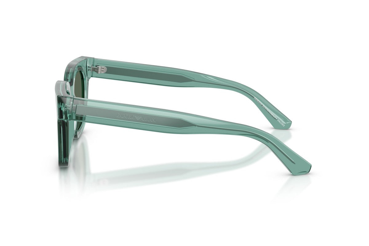 OCCHIALE DA SOLE DONNA | EMPORIO ARMANI EA 4271 - 636571 VERDE TRASPARENTE LUCIDO - CALIBRO 47