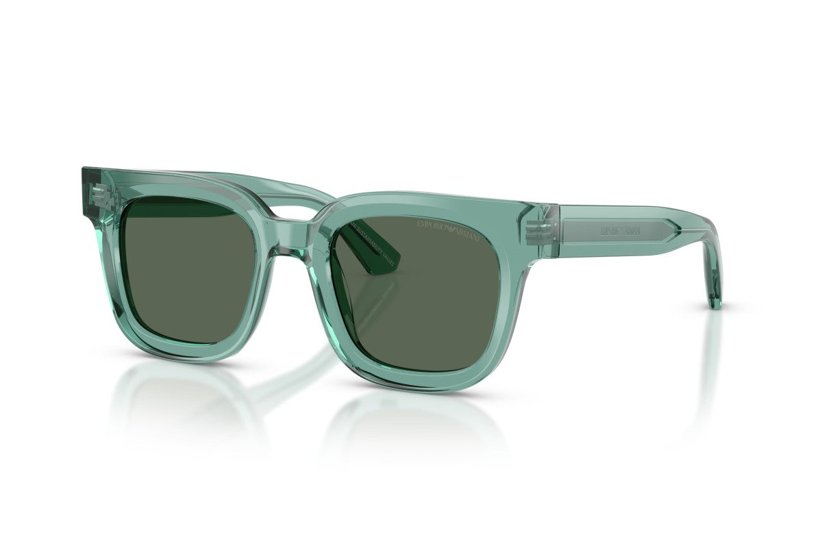 OCCHIALE DA SOLE DONNA | EMPORIO ARMANI EA 4271 - 636571 VERDE TRASPARENTE LUCIDO - CALIBRO 47