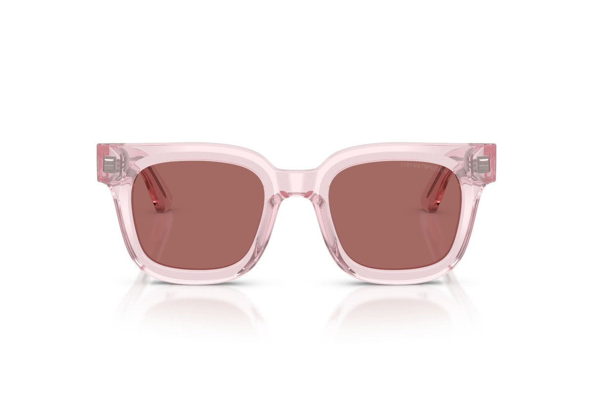 OCCHIALE DA SOLE DONNA | EMPORIO ARMANI EA 4271 - 636669 ROSA TRASPARENTE LUCIDO - CALIBRO 47