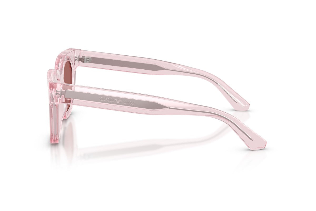 OCCHIALE DA SOLE DONNA | EMPORIO ARMANI EA 4271 - 636669 ROSA TRASPARENTE LUCIDO - CALIBRO 47