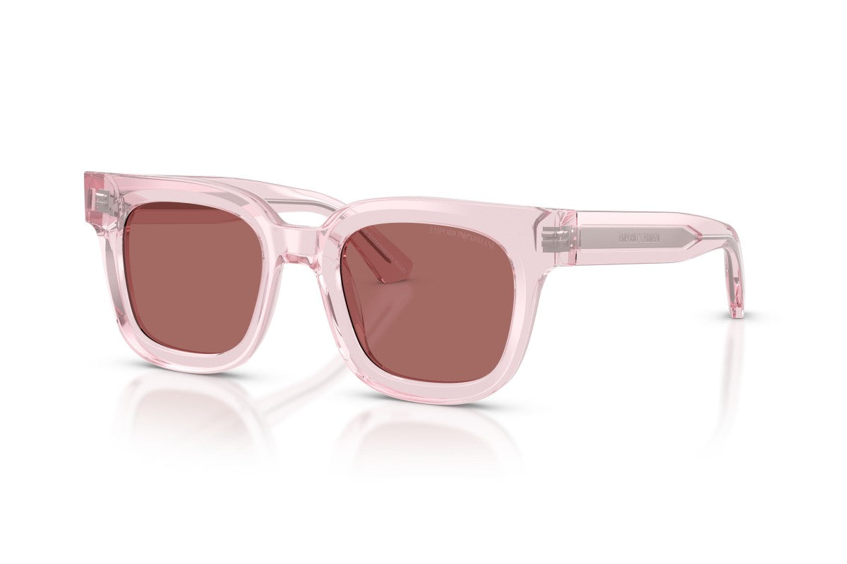 OCCHIALE DA SOLE DONNA | EMPORIO ARMANI EA 4271 - 636669 ROSA TRASPARENTE LUCIDO - CALIBRO 47