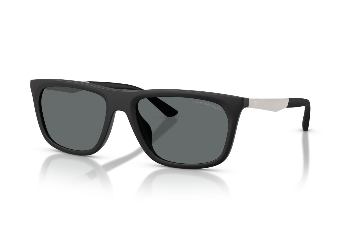 OCCHIALE DA SOLE UOMO | EMPORIO ARMANI EA 4272U - 500181 NERO OPACO - CALIBRO 57