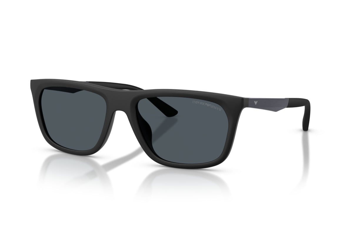 OCCHIALE DA SOLE UOMO | EMPORIO ARMANI EA 4272U - 637387 NERO OPACO - CALIBRO 57