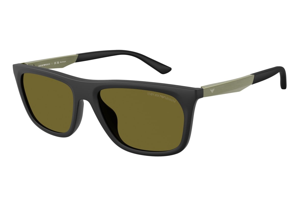 OCCHIALE DA SOLE UOMO | EMPORIO ARMANI EA 4272U - 6374/2 NERO OPACO - CALIBRO 57