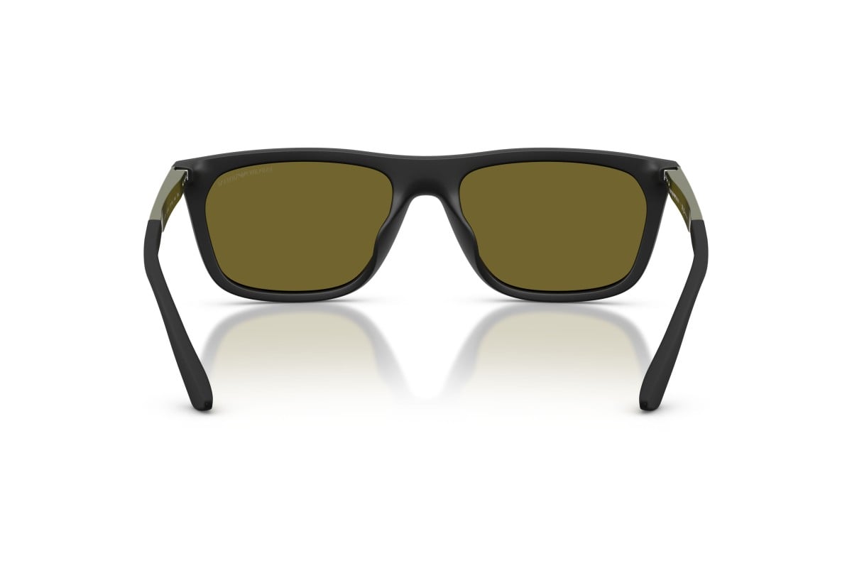 OCCHIALE DA SOLE UOMO | EMPORIO ARMANI EA 4272U - 6374/2 NERO OPACO - CALIBRO 57