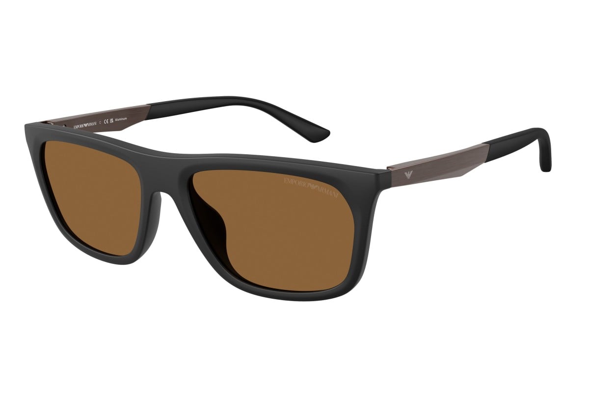 OCCHIALE DA SOLE UOMO | EMPORIO ARMANI EA 4272U - 637573 NERO OPACO - CALIBRO 57