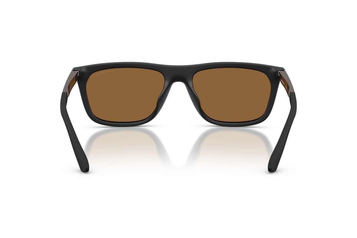 OCCHIALE DA SOLE UOMO | EMPORIO ARMANI EA 4272U - 637573 NERO OPACO - CALIBRO 57