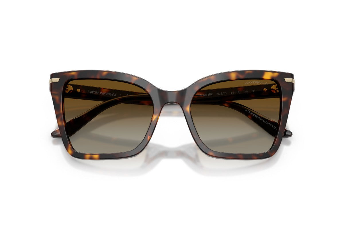 OCCHIALE DA SOLE DONNA | EMPORIO ARMANI EA 4273BU - 5026T5 AVANA SCINTILLANTE - CALIBRO 53