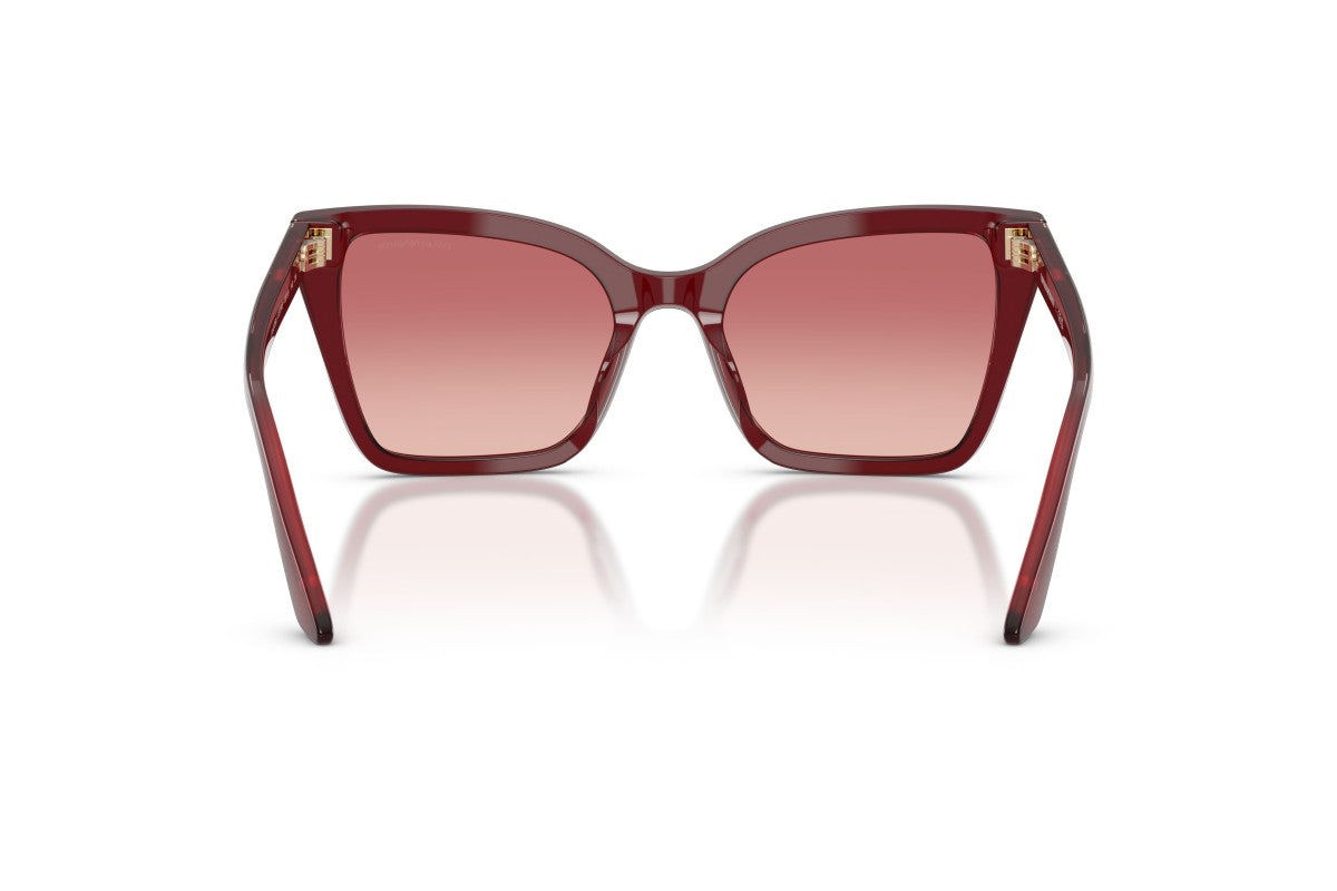OCCHIALE DA SOLE DONNA | EMPORIO ARMANI EA 4273BU - 6377A5 BORDEAUX LUCIDO - CALIBRO 53