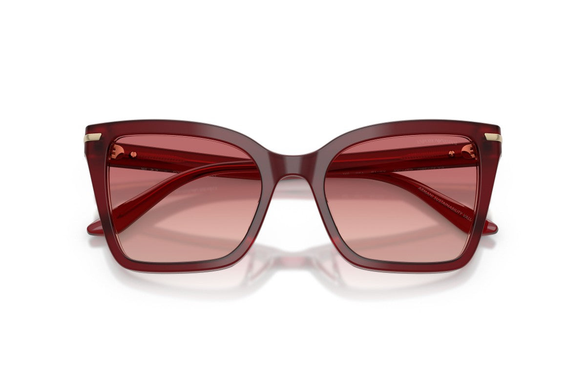 OCCHIALE DA SOLE DONNA | EMPORIO ARMANI EA 4273BU - 6377A5 BORDEAUX LUCIDO - CALIBRO 53