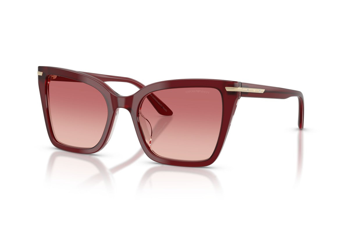 OCCHIALE DA SOLE DONNA | EMPORIO ARMANI EA 4273BU - 6377A5 BORDEAUX LUCIDO - CALIBRO 53