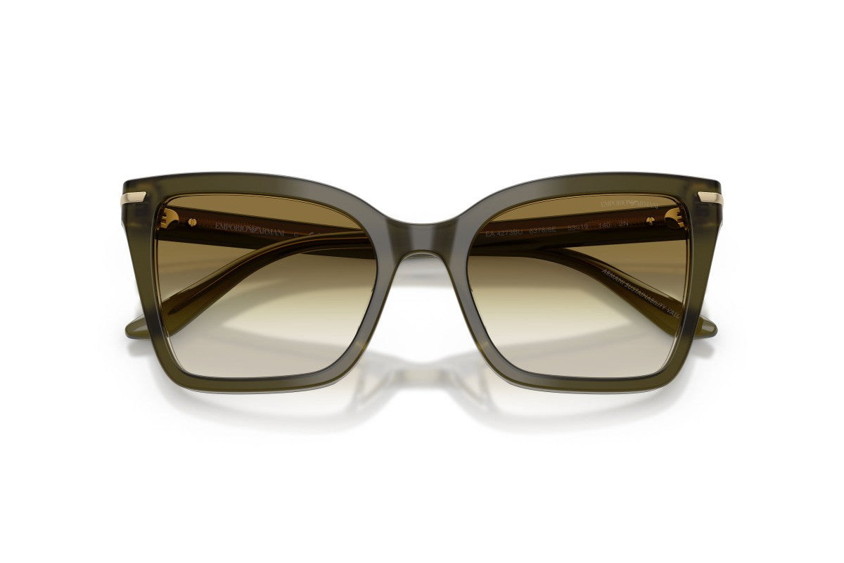 OCCHIALE DA SOLE DONNA | EMPORIO ARMANI EA 4273BU - 63788E VERDE SCURO LUCIDO - CALIBRO 53