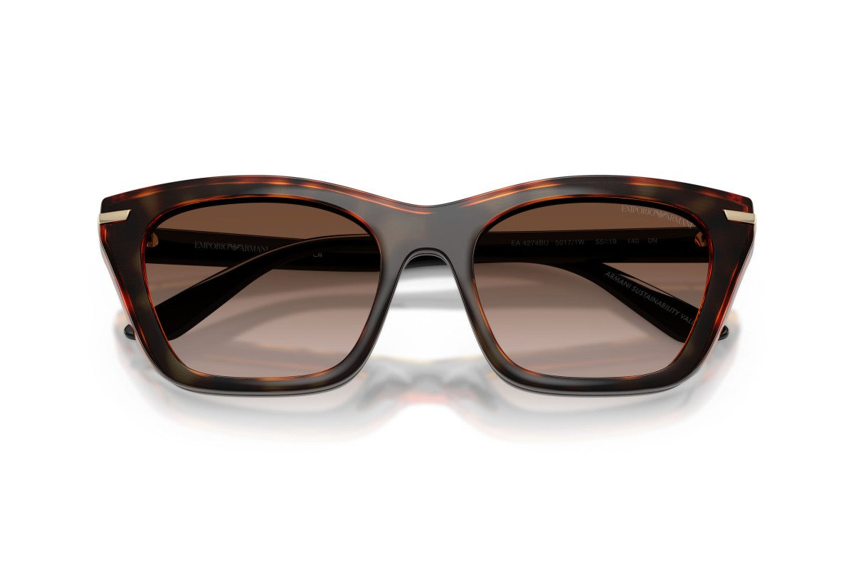 OCCHIALE DA SOLE DONNA | EMPORIO ARMANI EA 4274BU - 50171W NERO LUCIDO - CALIBRO 53