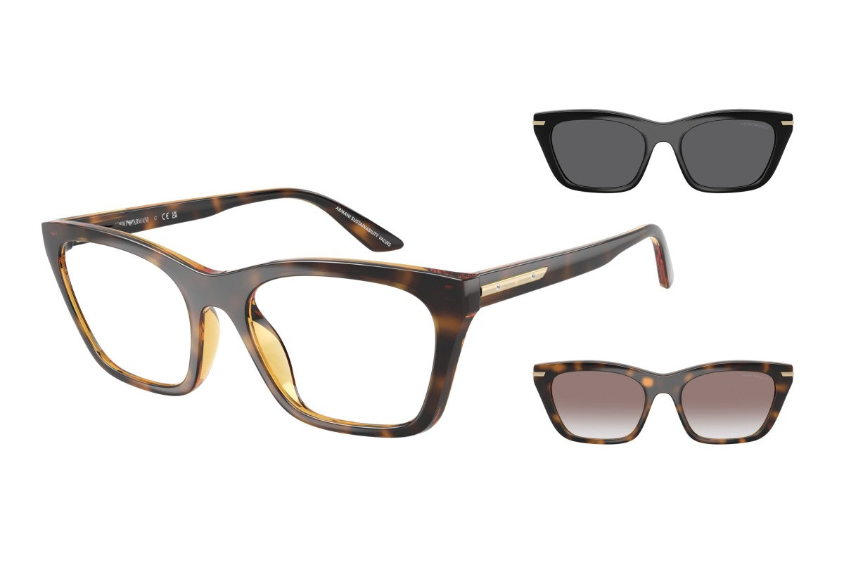 OCCHIALE DA SOLE DONNA | EMPORIO ARMANI EA 4274BU - 50261W AVANA SCINTILLANTE - CALIBRO 55