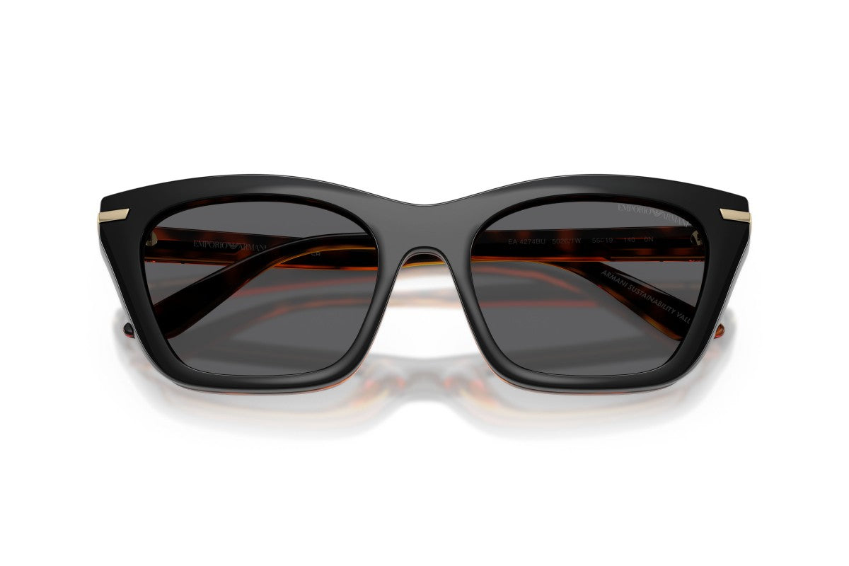 OCCHIALE DA SOLE DONNA | EMPORIO ARMANI EA 4274BU - 50261W AVANA SCINTILLANTE - CALIBRO 55