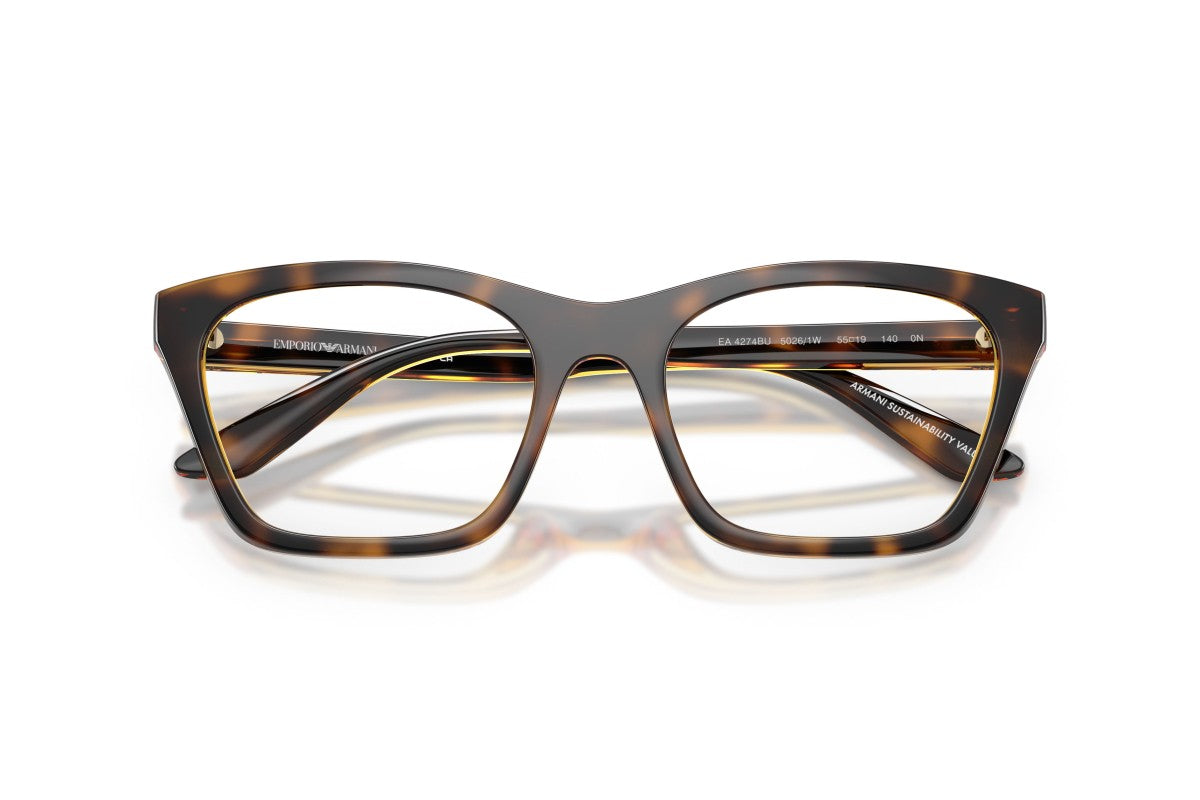 OCCHIALE DA SOLE DONNA | EMPORIO ARMANI EA 4274BU - 50261W AVANA SCINTILLANTE - CALIBRO 55