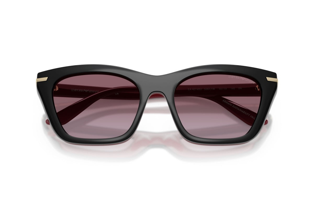 OCCHIALE DA SOLE DONNA | EMPORIO ARMANI EA 4274BU - 52611W BORDEAUX LUCIDO - CALIBRO 53