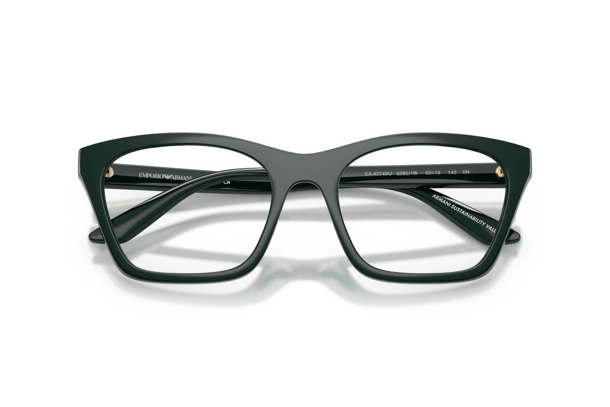 OCCHIALE DA SOLE DONNA | EMPORIO ARMANI EA 4274BU - 63801W VERDE SCURO LUCIDO - CALIBRO 53
