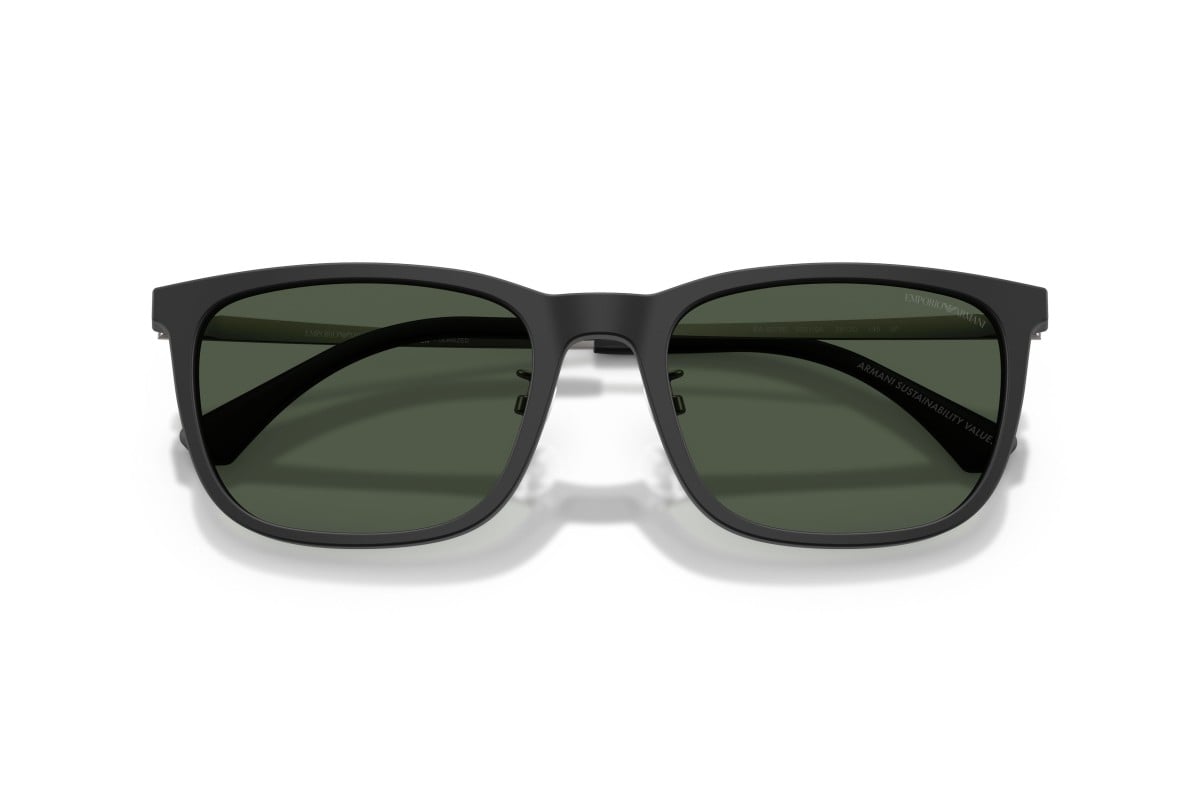 OCCHIALE DA SOLE UOMO | EMPORIO ARMANI EA 4275D - 50019A NERO OPACO - CALIBRO 56