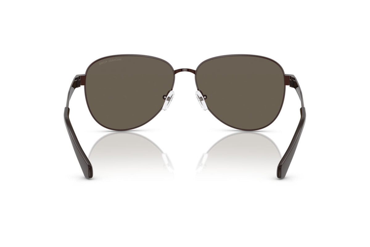 MICHAEL KORS BIARRITZ - 1891/3 CIOCCOLATO LUCIDO | OCCHIALE DA SOLE DONNA - MK 1160 CALIBRO 61
