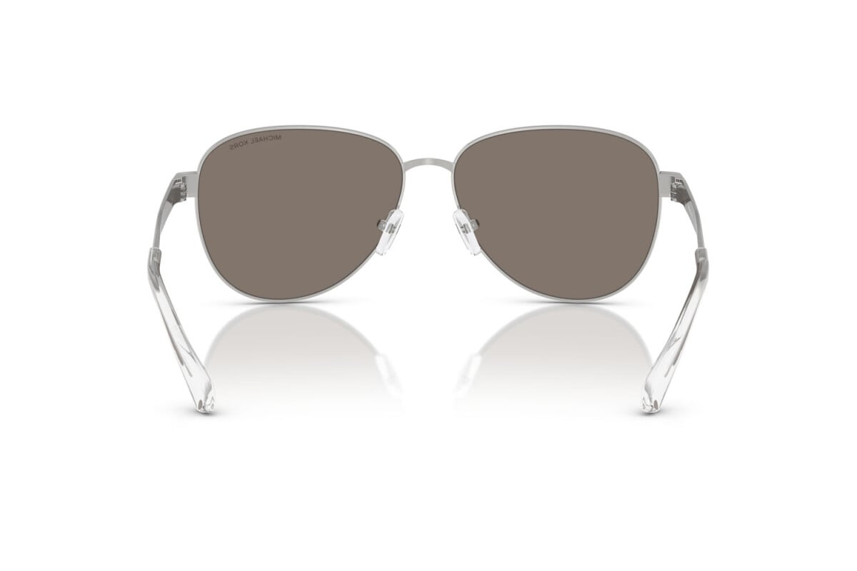 MICHAEL KORS BIARRITZ - 18936G ARGENTO | OCCHIALE DA SOLE DONNA - MK 1160 CALIBRO 59
