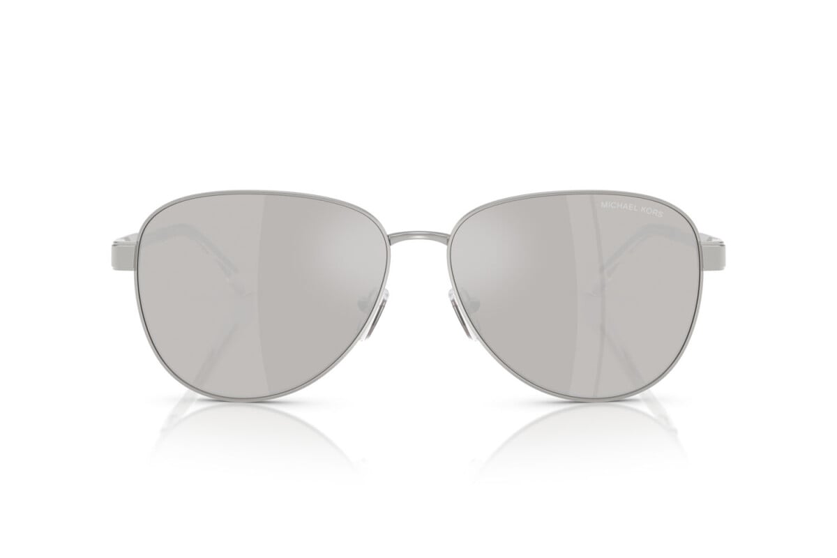MICHAEL KORS BIARRITZ - 18936G ARGENTO | OCCHIALE DA SOLE DONNA - MK 1160 CALIBRO 59