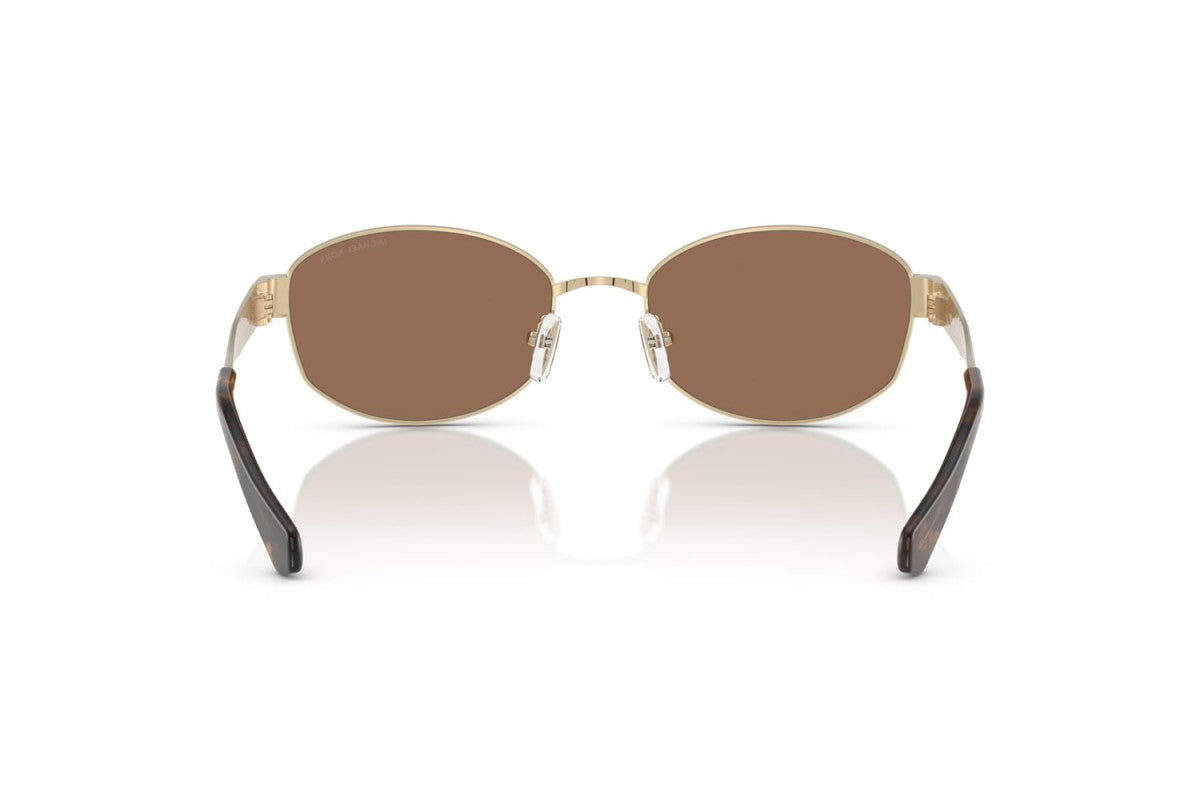 OCCHIALE DA SOLE DONNA | MICHAEL KORS MK 1161 - MONTE CARLO 101473 ORO CHIARO - CALIBRO 56